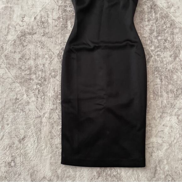 Ted Baker Mally Embellished Strap Black Bodycon Dress Size 2 New - Picture 5 of 15
